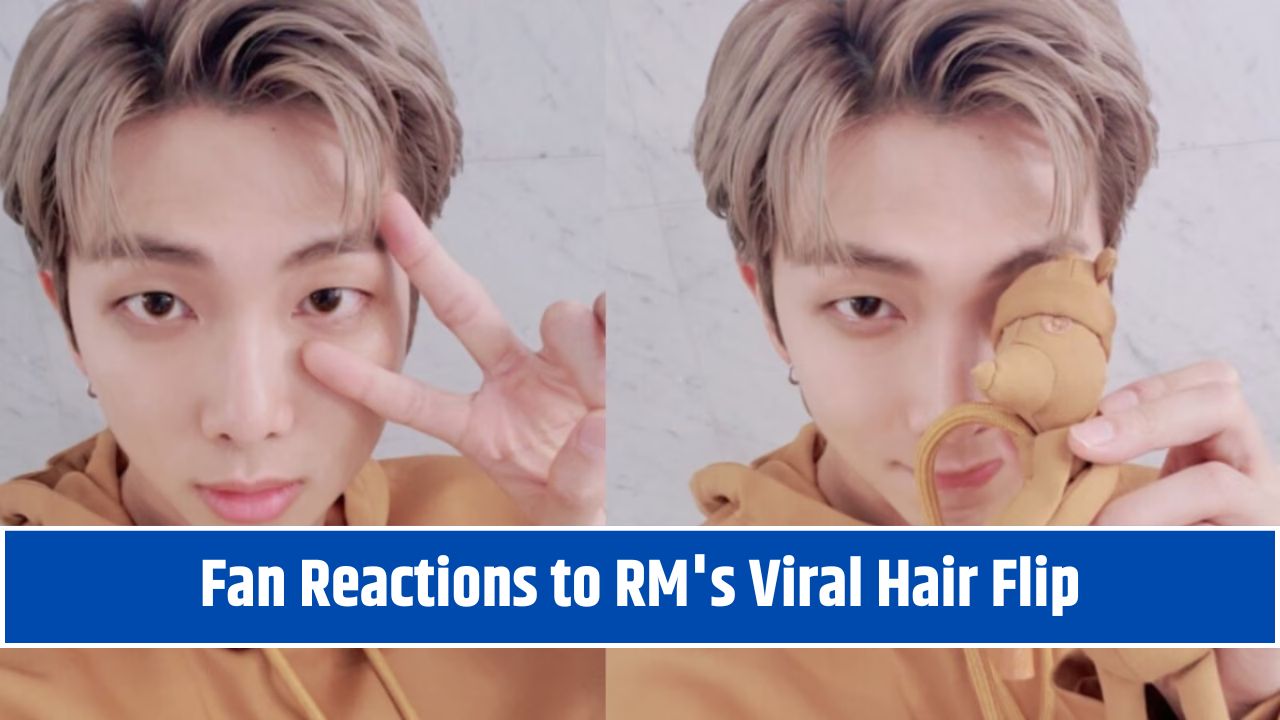 Fan Reactions to RM's Viral Hair Flip